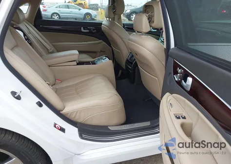 2013 Hyundai Equus Ultimate из США, поврежденный, VIN KMHGH4JHXDU063734